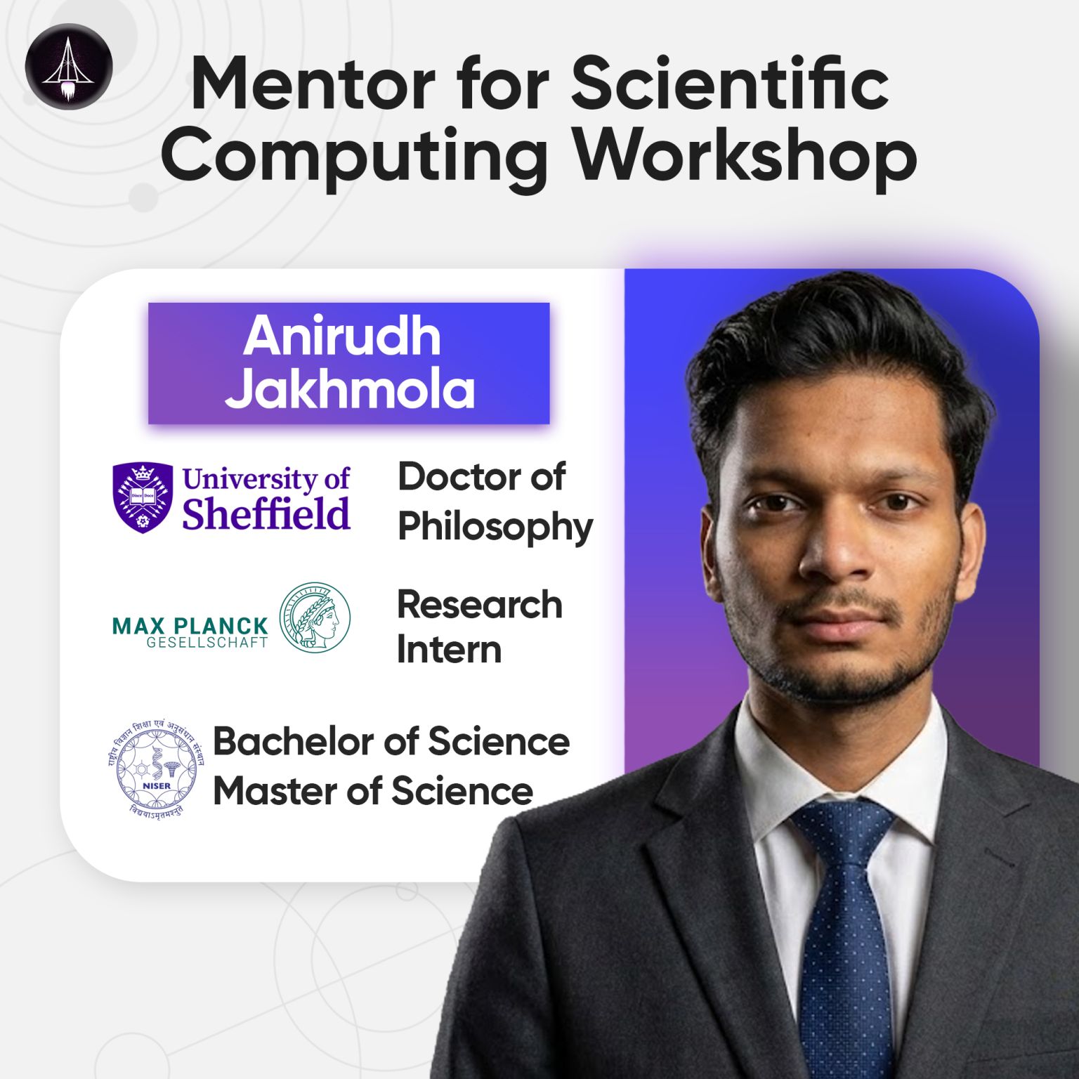 Anirudh Jakhmola - Mentor