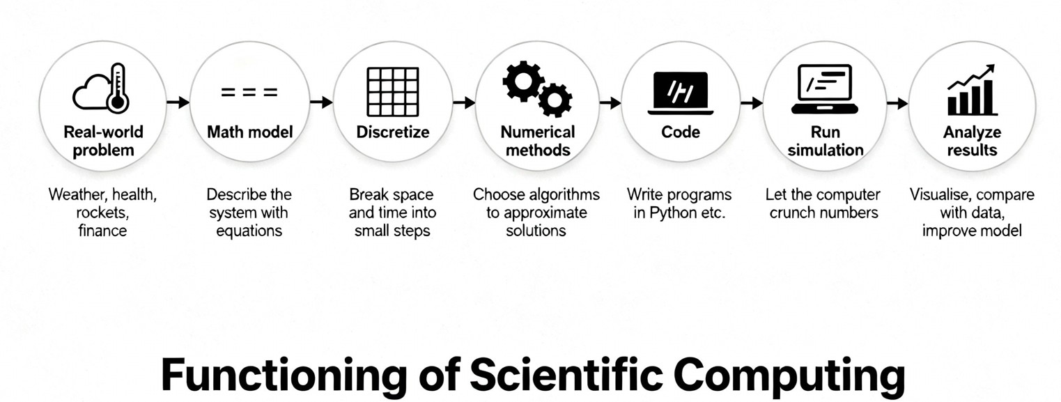 Functioning of Scientific Computing
