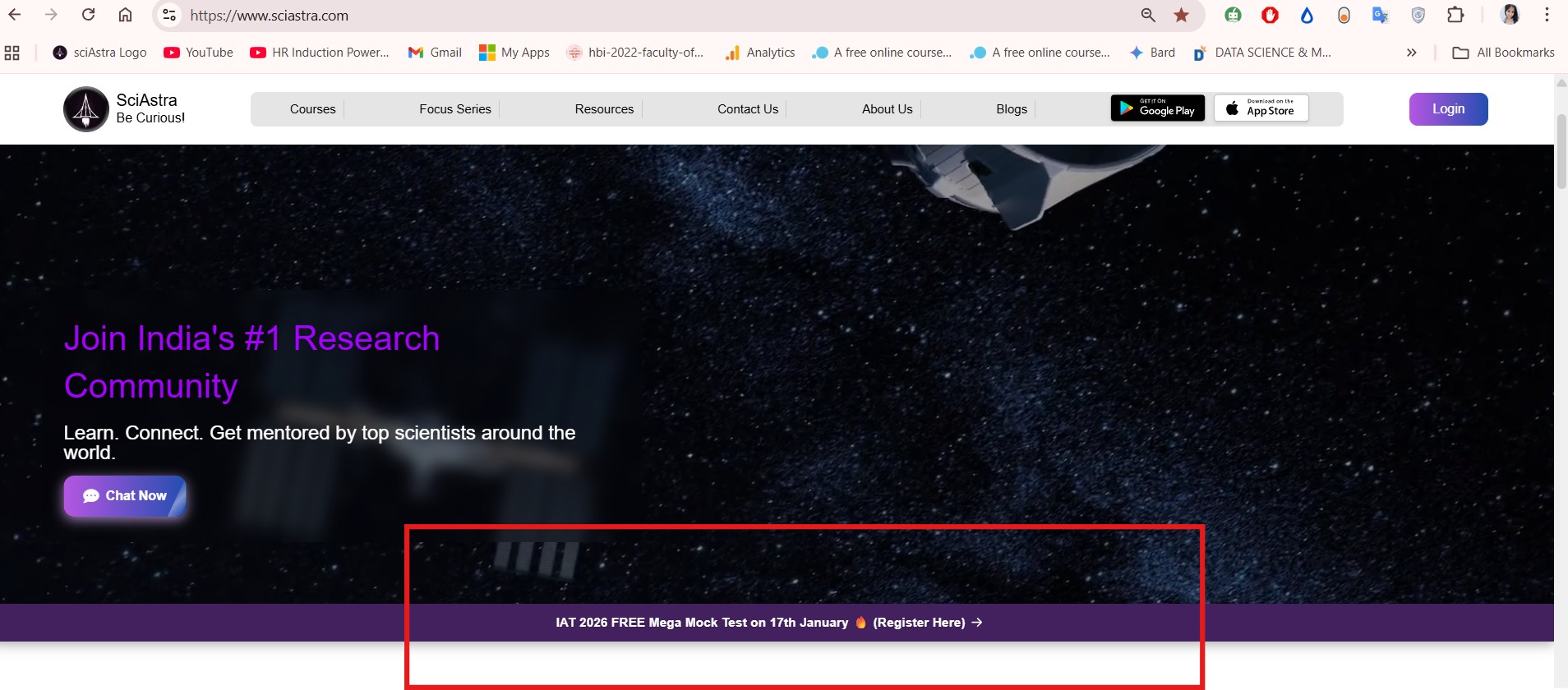 IAT Free Mega Mock Test 2026 Link