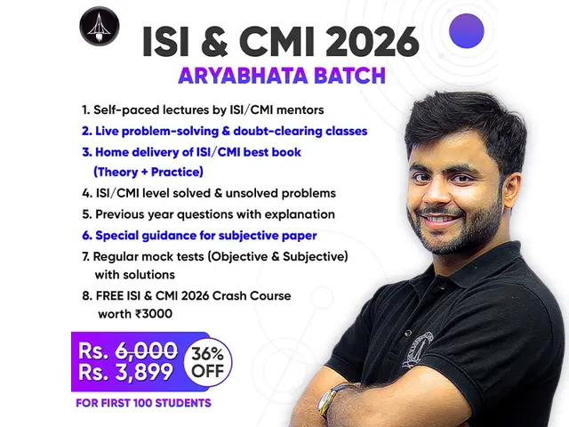 ISI & CMI 2026 - Aryabhata Batch