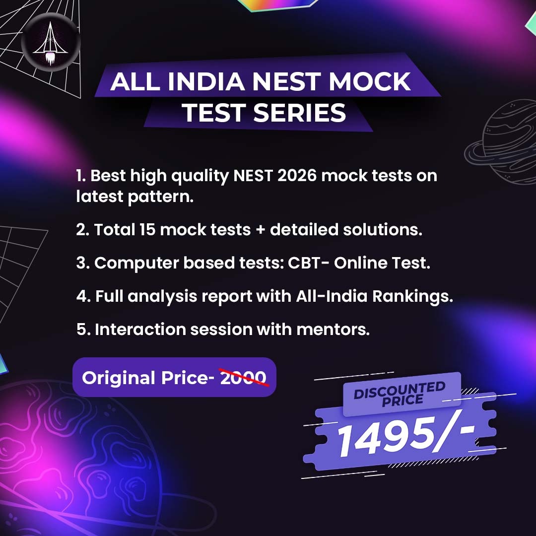 All India NEST Mock Test Series 2026 