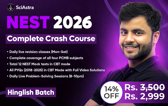 NEST 2026 Complete Crash Course