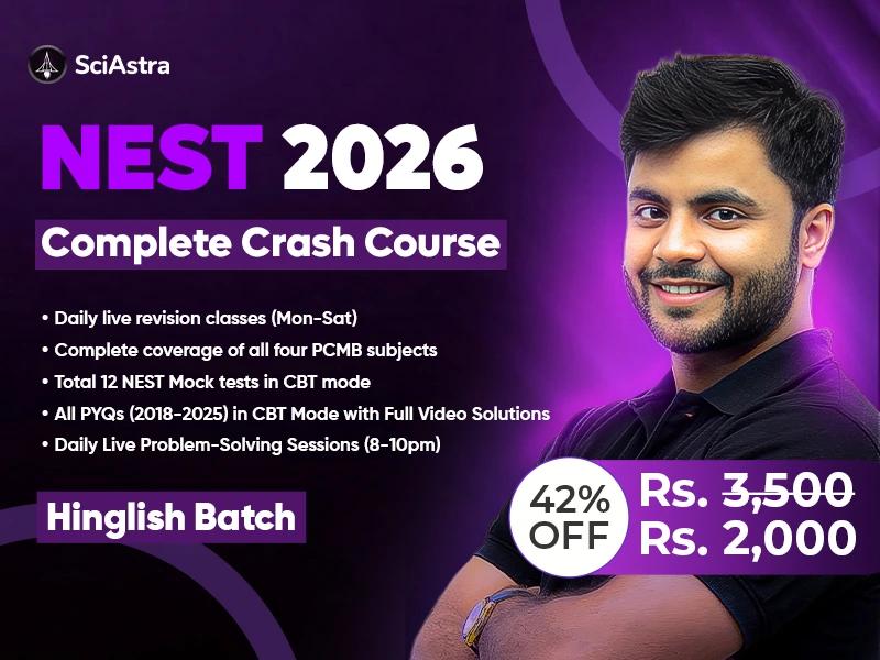 NEST 2026 Complete Crash Course Hinglish