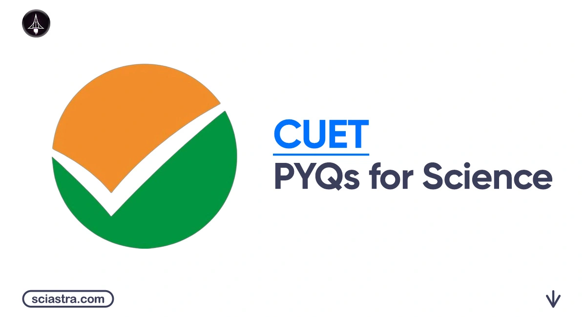CUET Previous Year Question Papers for Science: Physics, Chemistry, Biology, Maths, Agriculture & EVS