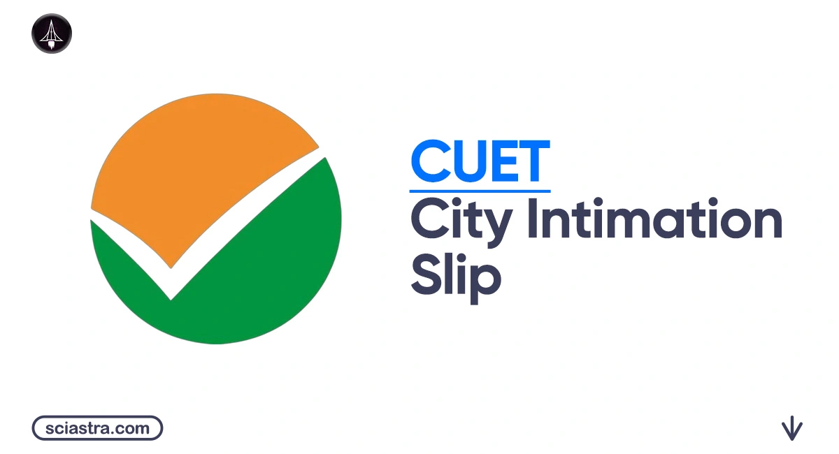 CUET City Intimation Slip
