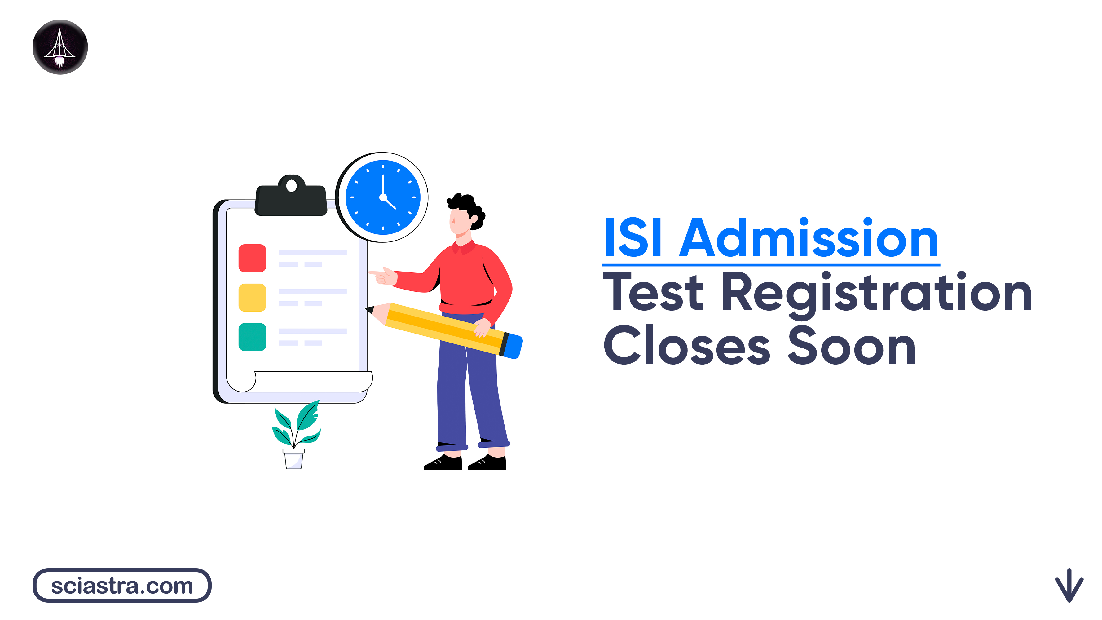 ISI Admission Test Registration 2026