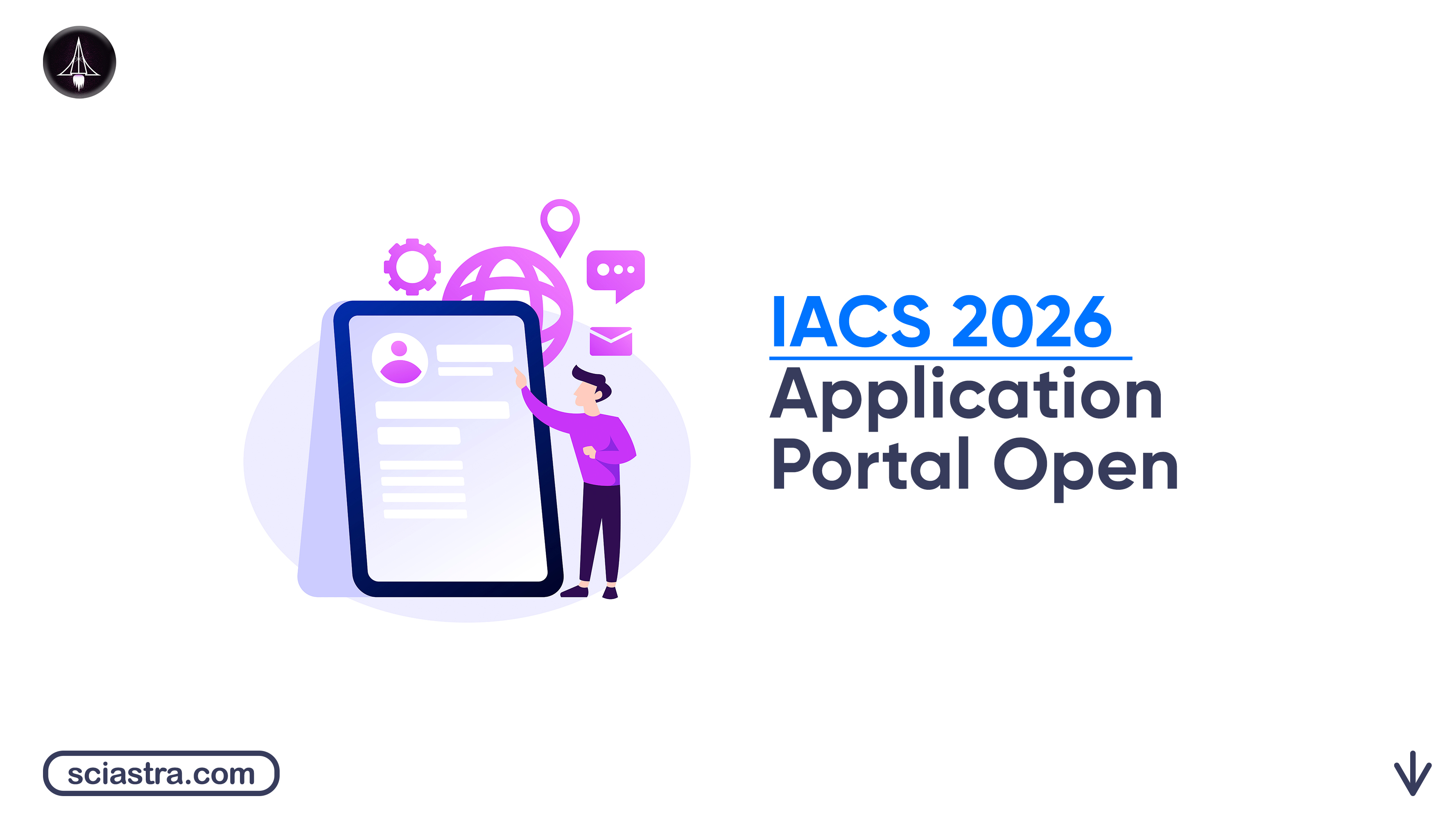 IACS Application Portal 2026 Open