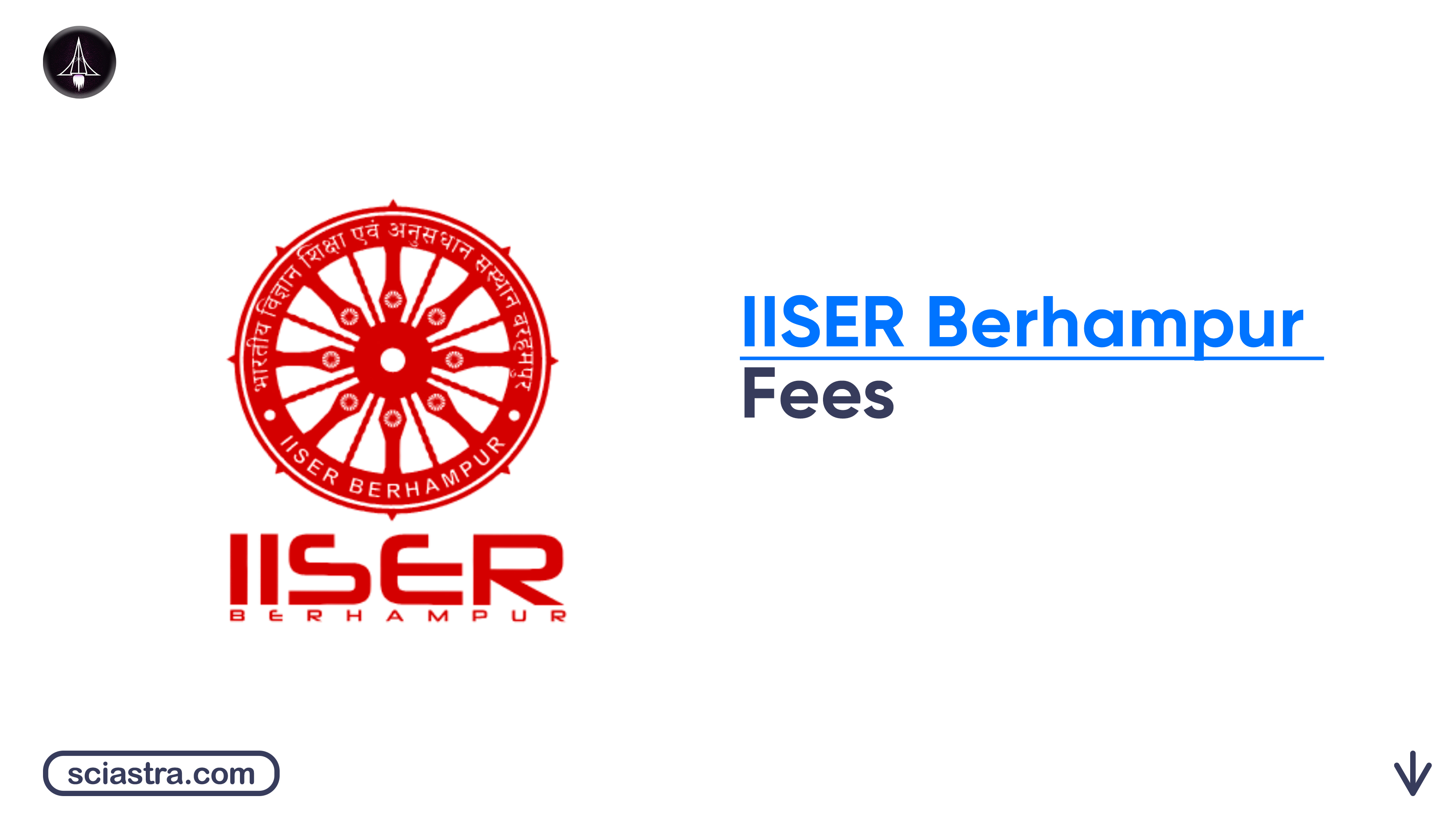 IISER Berhampur Fees