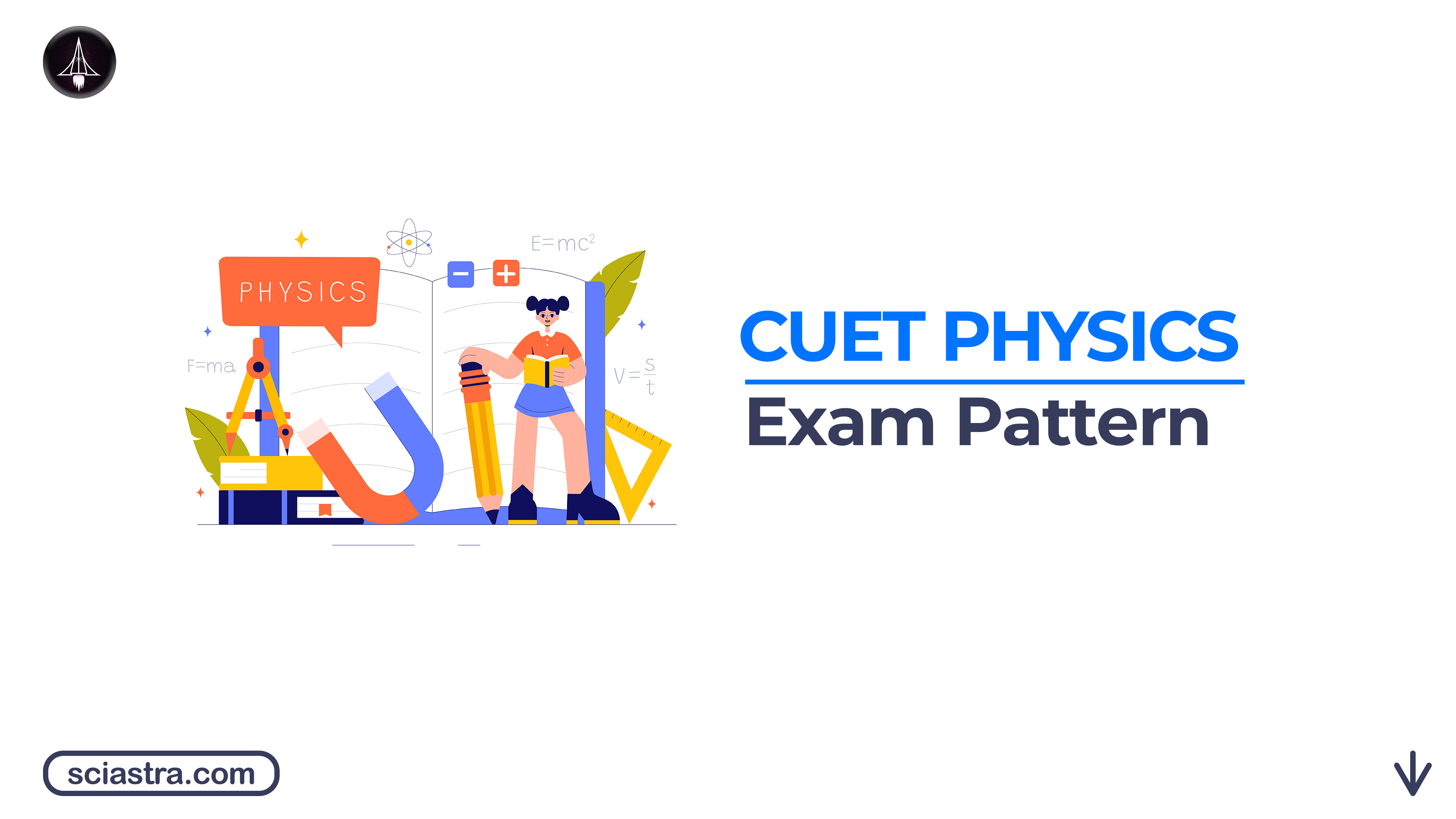 CUET Physics Exam Pattern 2026: Exam Mode, Duration, Language, Marking Scheme & Other Details