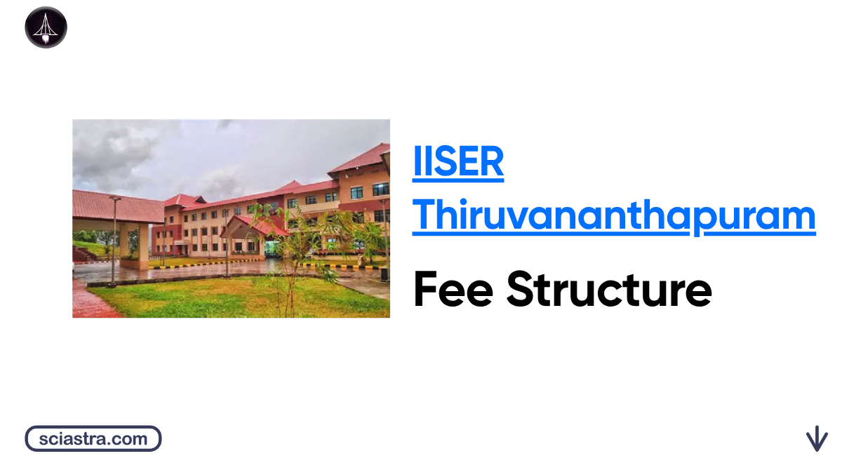IISER Thiruvananthapuram Fees 2026 For BS-MS Dual Degree, MSc, and Integrated PhD