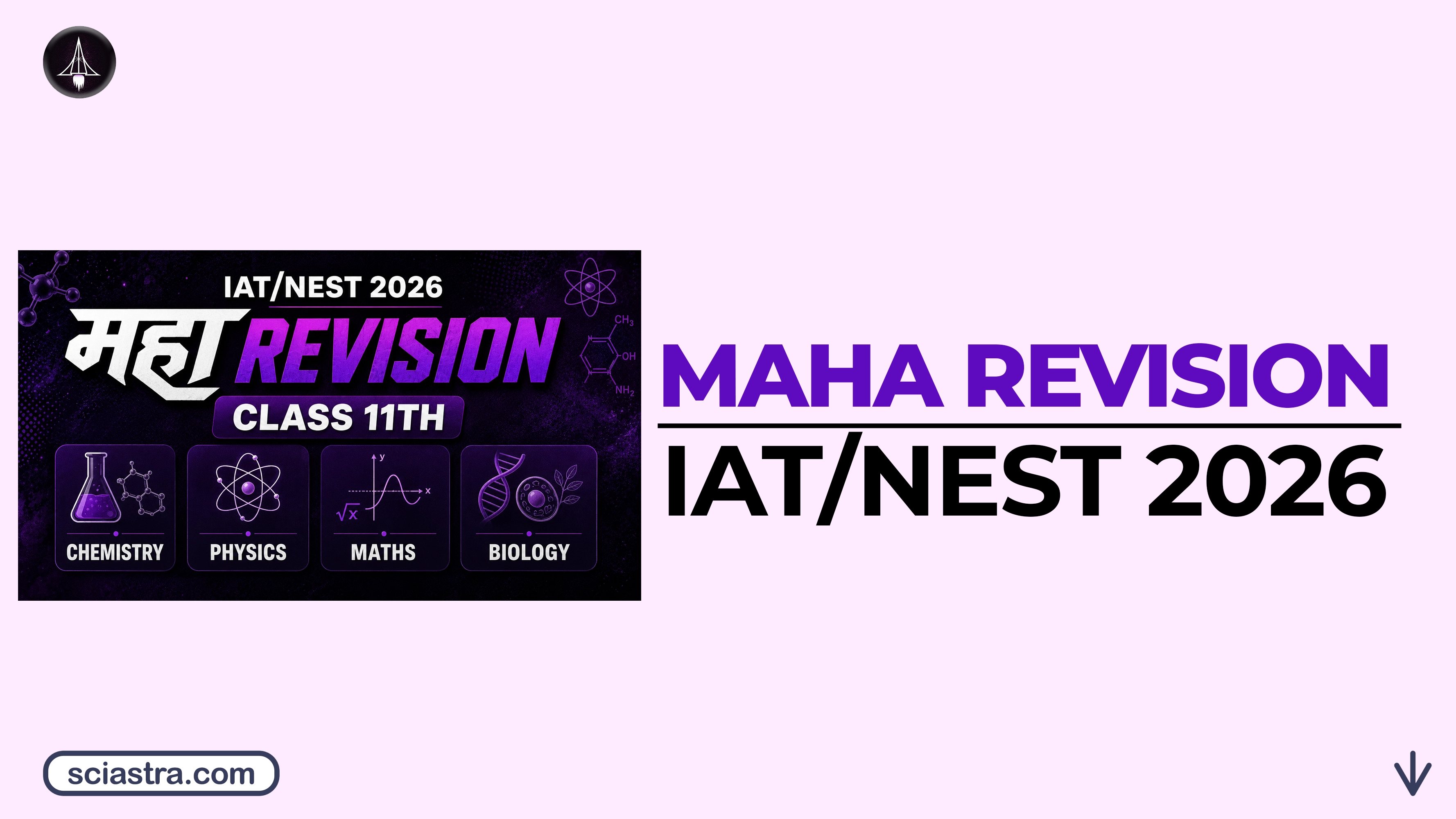 IAT & NEST 2026 Maha Revision by SciAstra