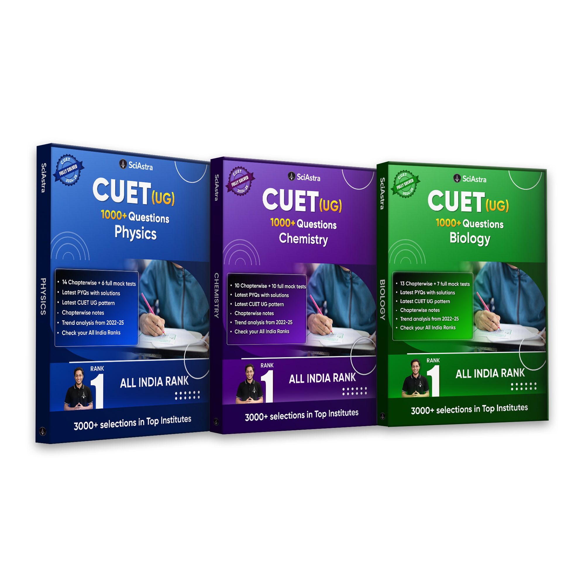 CUET (UG) PCB Complete Book Set 