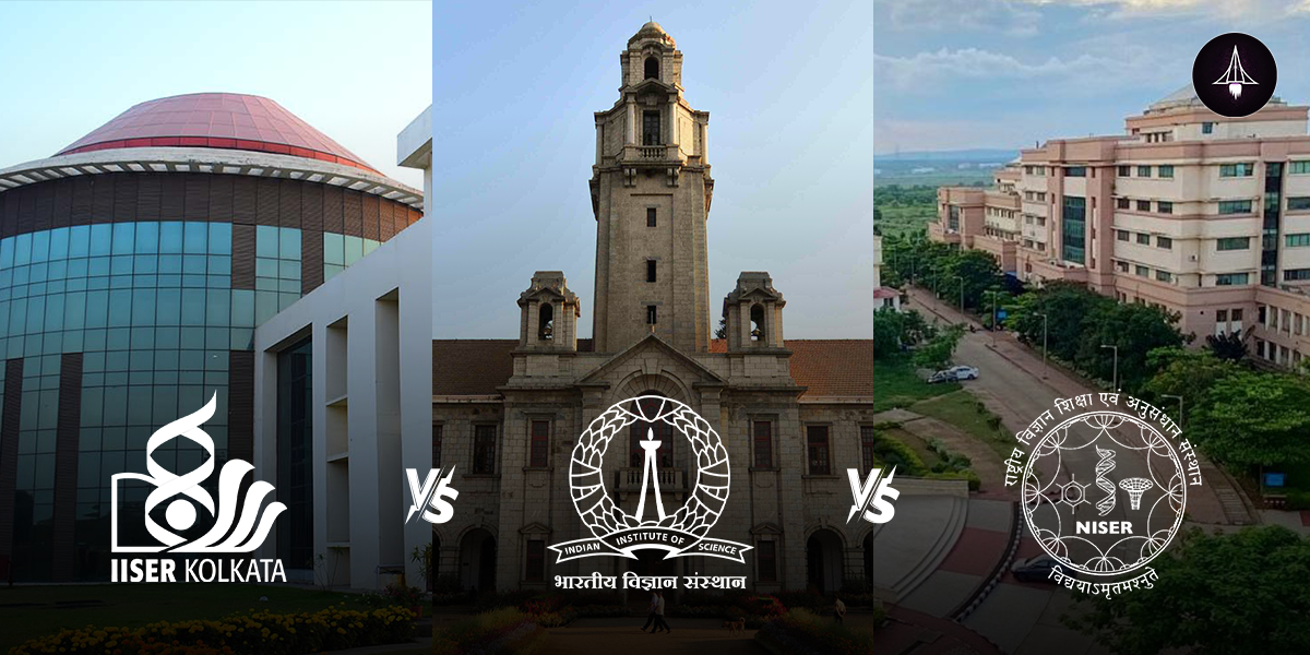 IISc vs IISER vs NISER: A Complete Guide