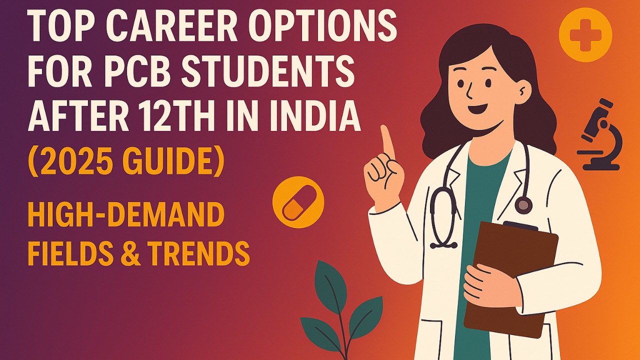 Top High-Demand PCB Careers After 12th in India 2025
